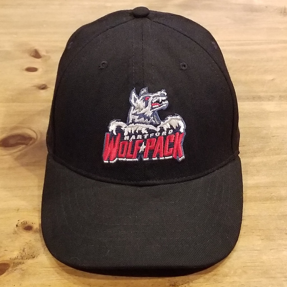 Hartford Wolfpack Hat Size 7 1/8 Roman Fitted AHL Minor Hockey Connecticut
